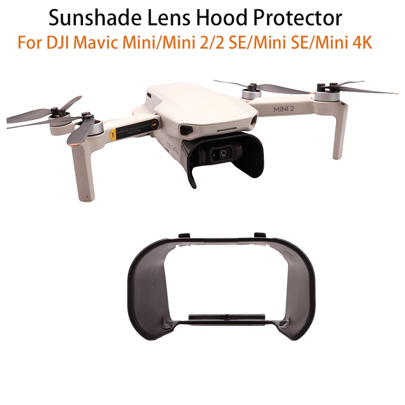 Drone Camera Night Vision - ジンバルアンチグレアカメラガード,レンズフード,サンシェード,保護カバー,ドローン用アクセサリー,dji mini 2,mini se,mini 2, 4k