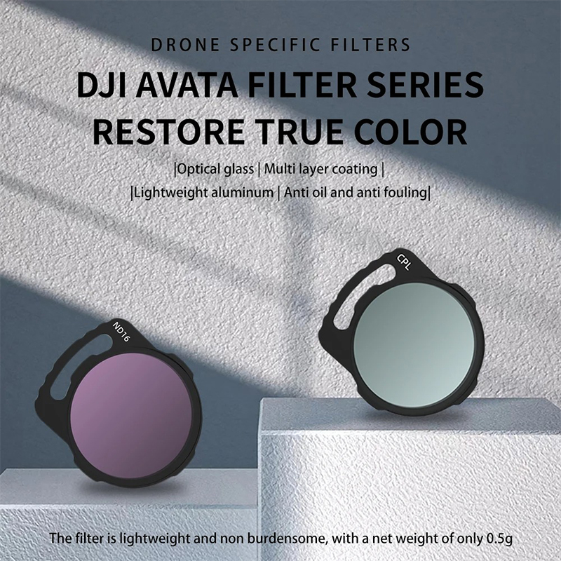 Drone Camera Filter - DJI アバタ O3 エアユニットレンズフィルターガラス UV CPL