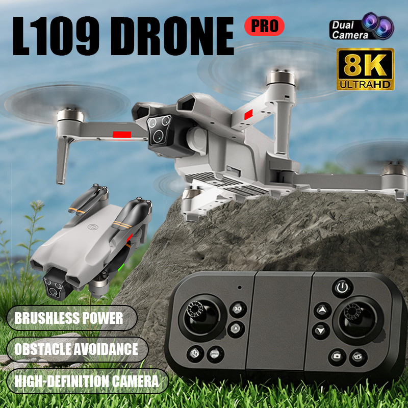 Drone Camera Wide Angle - 新型ホットL017プロドローン ブラシレス 3Dロール 360 ° 折りたたみ式クアッドコプター