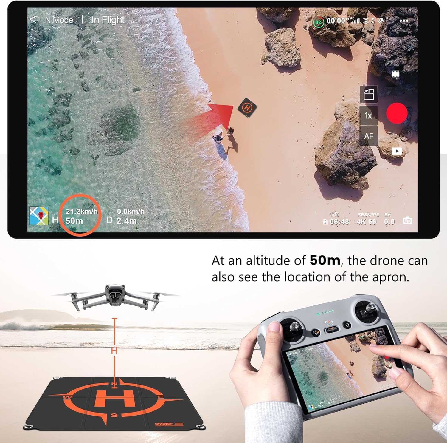 STARTRC ドローン着陸パッド、DJI Neo 2/Mi - Dji Drone Air 3 のレビューと価格