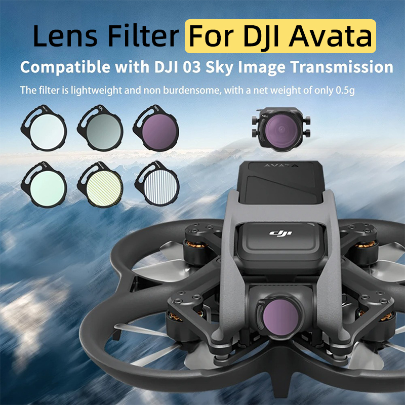 DJI アバタ O3 エアユニットレンズフィルターガラス U - Drone Camera Filter のレビューと価格