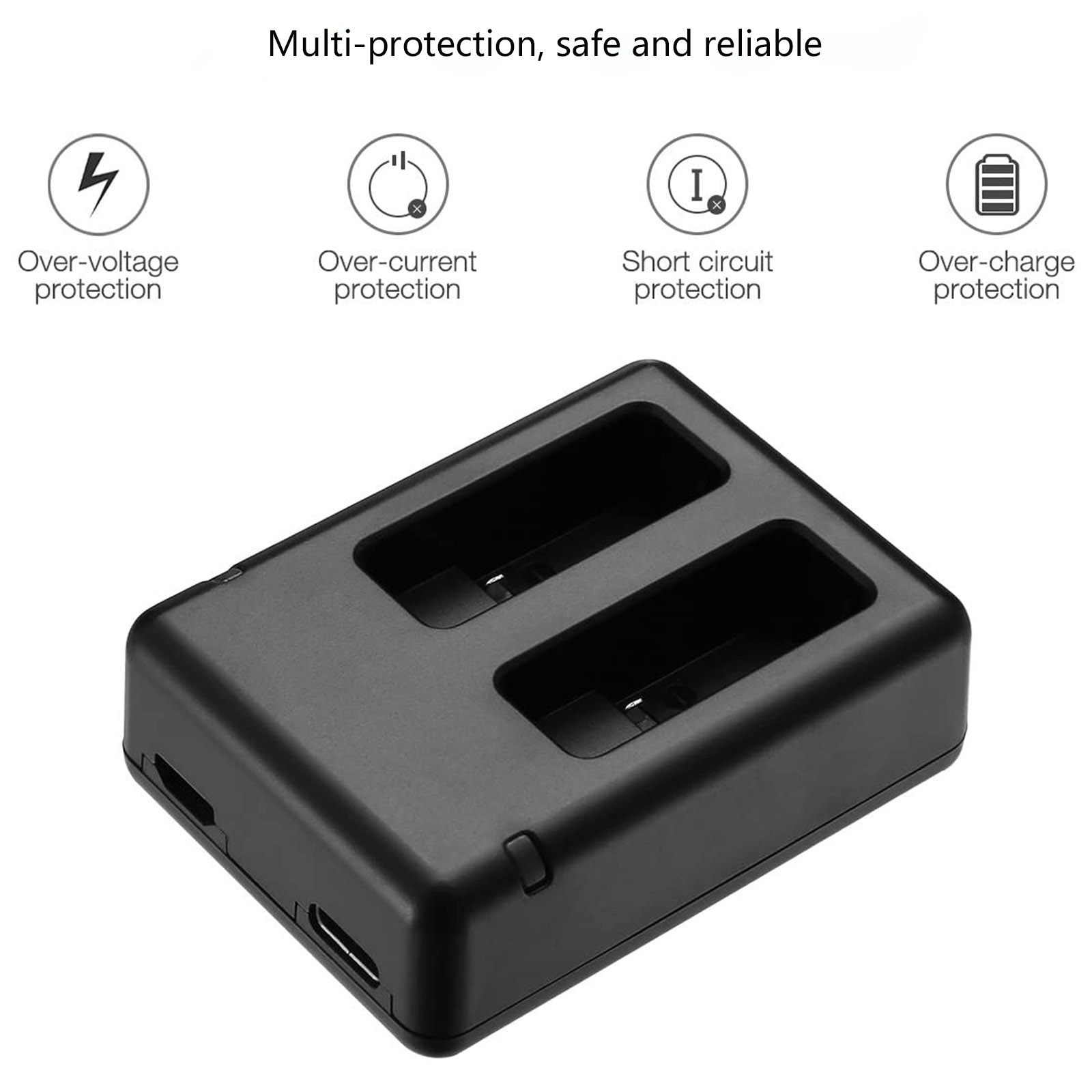 GOPRO Hero 5 充電器 AHDBT-501 バッテ - Drone Camera Action のレビューと価格