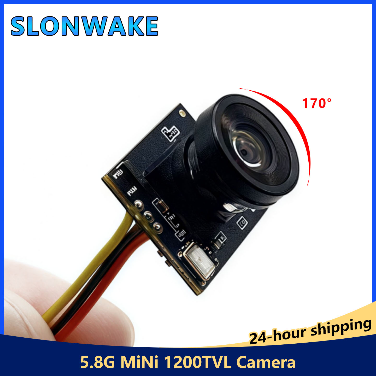 SLONWAKE ウルトラミニ 5.8G FPVカメラ |  - Drone Camera Wide Angle のレビューと価格