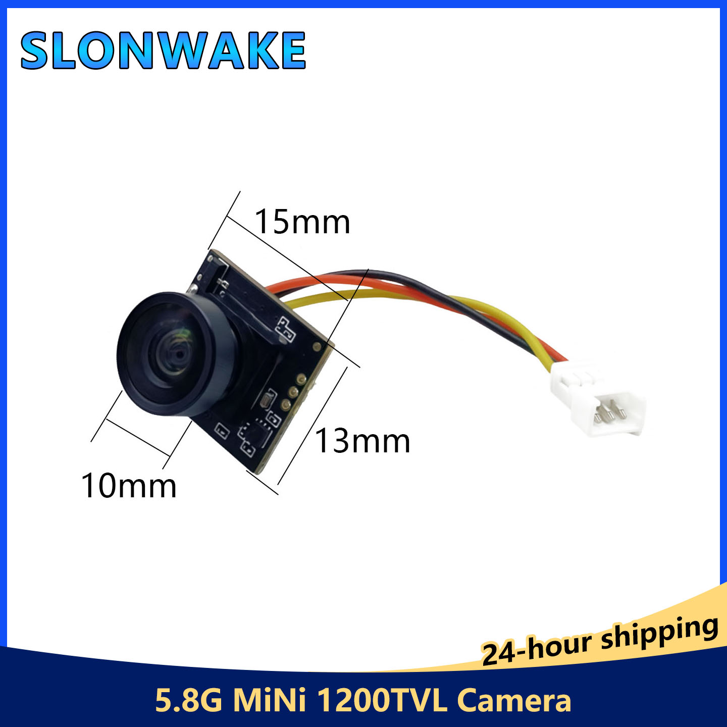 SLONWAKE ウルトラミニ 5.8G FPVカメラ |  - Drone Camera Wide Angle のレビューと価格
