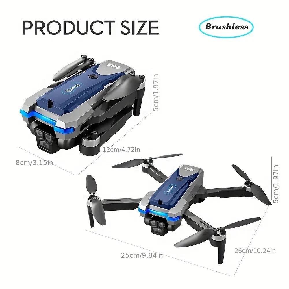 折りたたみ式リモートコントロールドローンRCS8S GPS, - Drone Camera Hd のレビューと価格