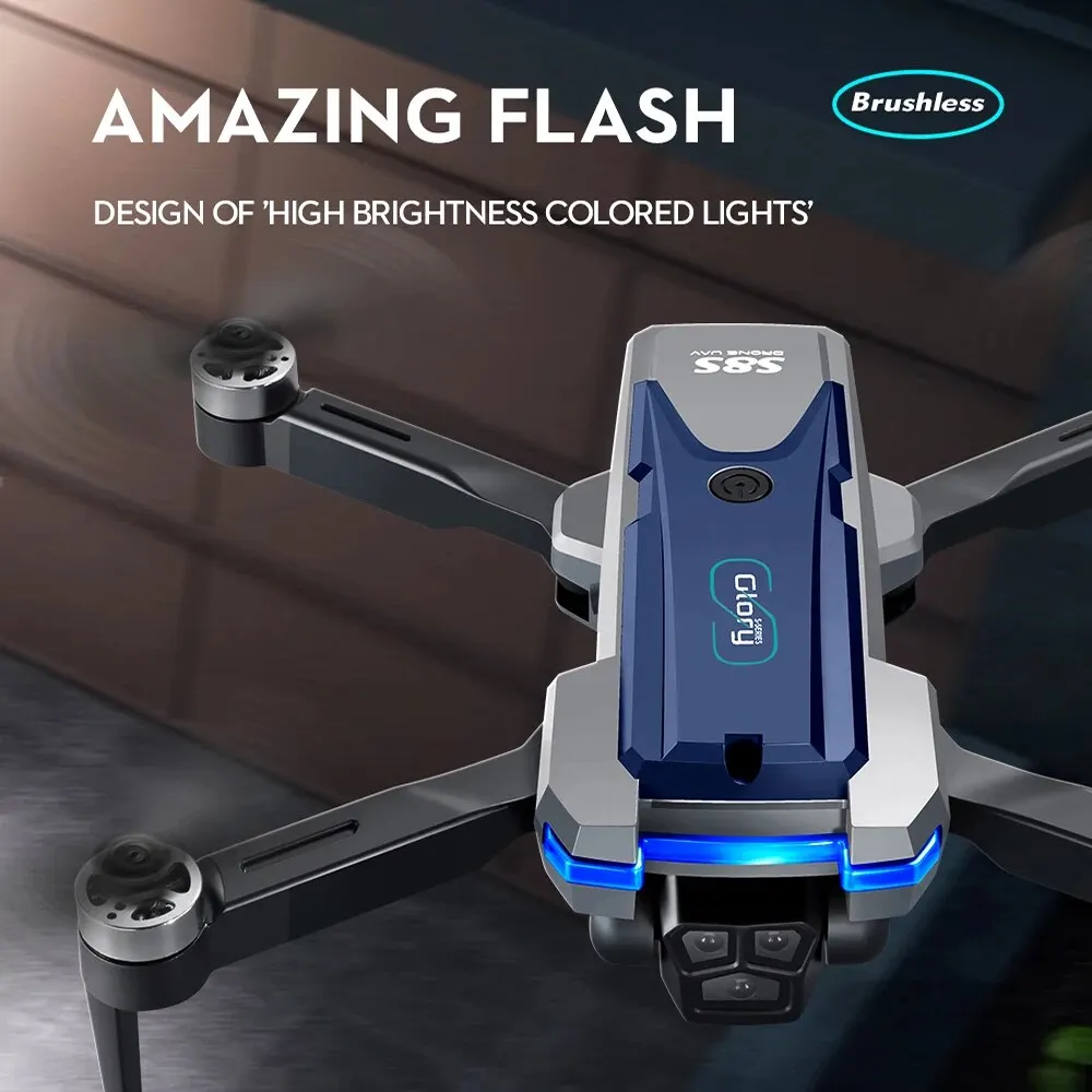 折りたたみ式リモートコントロールドローンRCS8S GPS, - Drone Camera Hd のレビューと価格
